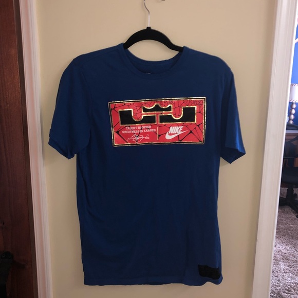 blue lebron shirt
